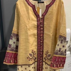 Embroidered tunic
